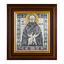 Серебряная икона Преподобный Иосиф в рамке 50240038И06